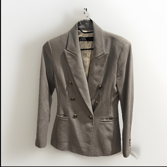 Zara Jackets & Blazers - Zara tailored double breasted blazer